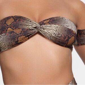 SKIMS Snake Print Bikini